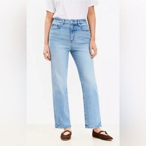 LOFT Denim High Rise Curvy Jeans